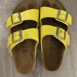Birkenstock Yellow Sandals